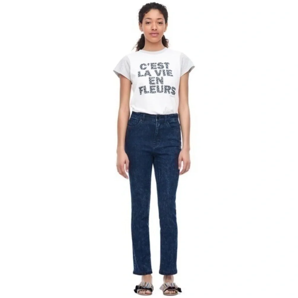 LA VIE REBECCA TAYLOR Ines Acid Ink Wash Jeans